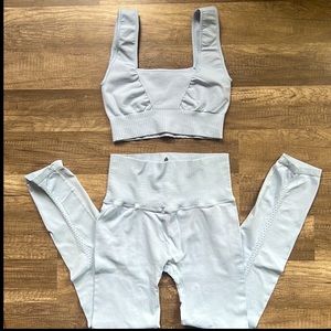 Free People Good Karma leggings and top